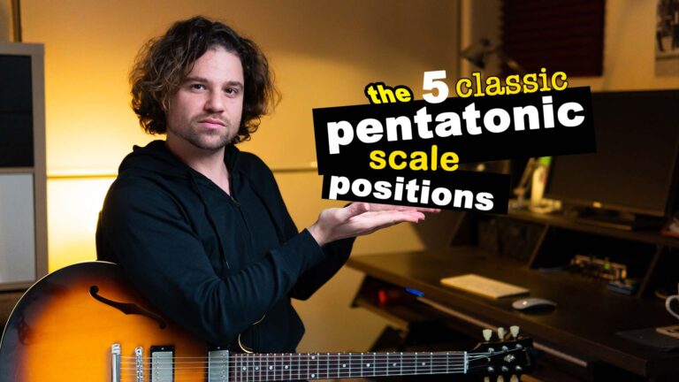 The 5 Classic Pentatonic Scale Positions (pt. 4/6)